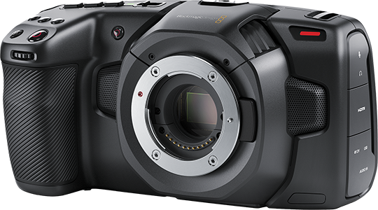 Blackmagic Design Pocket Cinema Camera 4K Video Recording 
