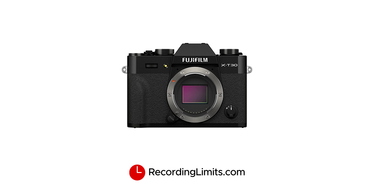 FUJIFILM X-T30 Owner's Manual