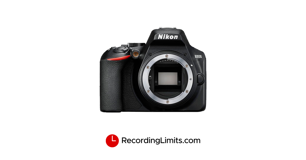 nikon d3500 music video