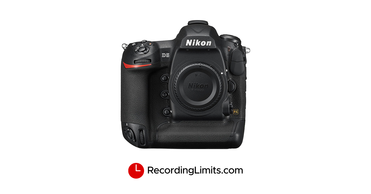 Nikon D5 Video Recording Limits