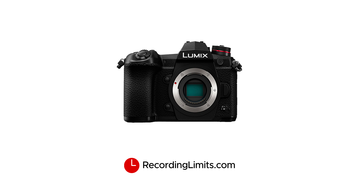 Panasonic LUMIX G9 Video Recording Limits