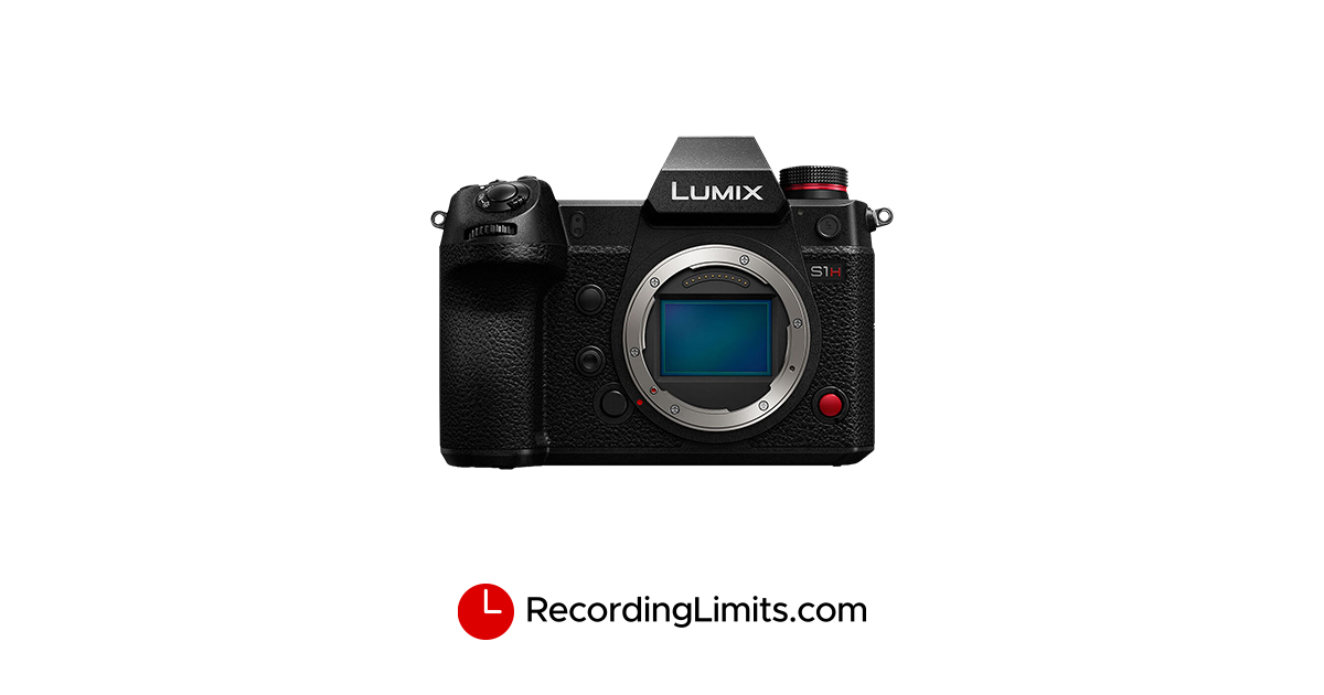 lumix s1h recording modes